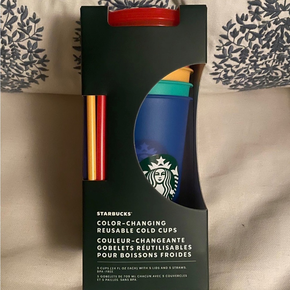 STARBUCKS Color Changing Cold Cups!!!